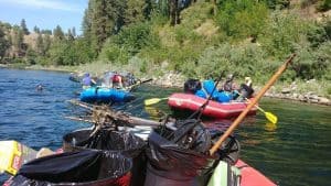 Wiley E. Waters hits the Spokane twice a year for river clean up