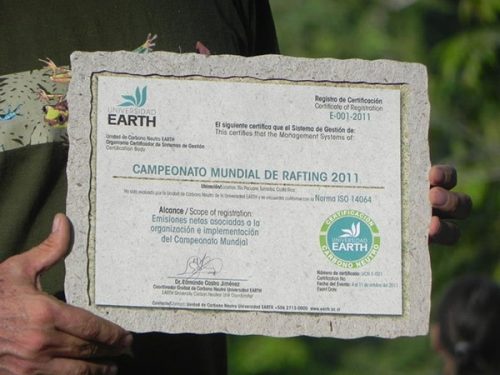 Carbon Neutral WRC_2011 certificate